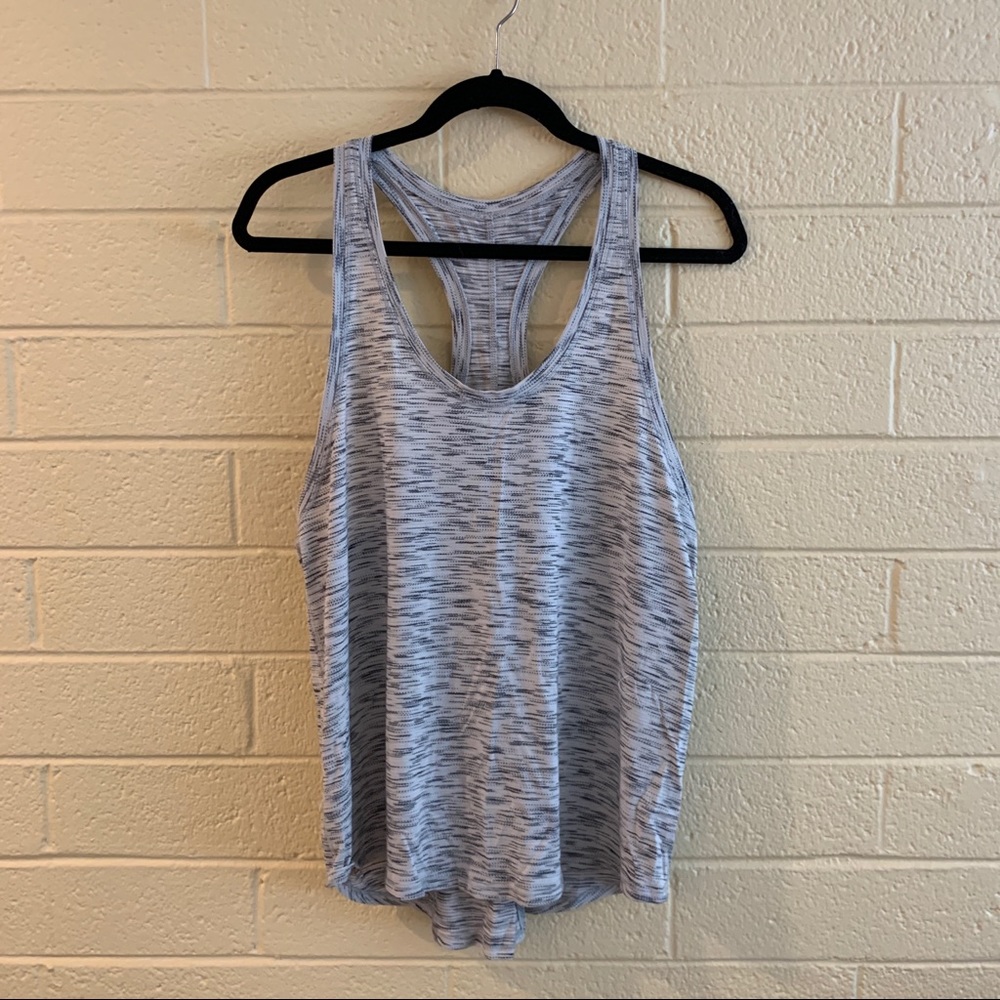 Lululemon Gray Tank Top with Back Tie